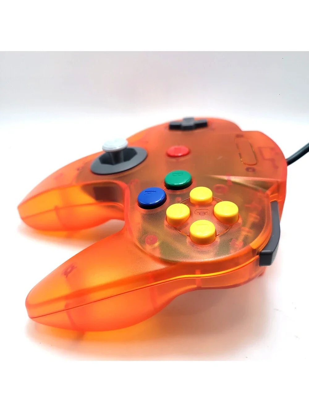 Nintendo 64 Wired Controller for N64 - TeknoGame® - Fire Orange - NEW IN BOX!